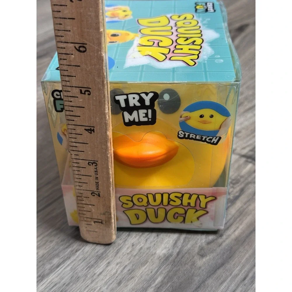 Crazy Fun Jumbo Squishy Duck Squeezy Sensory Toy Viral RMS New Sealed